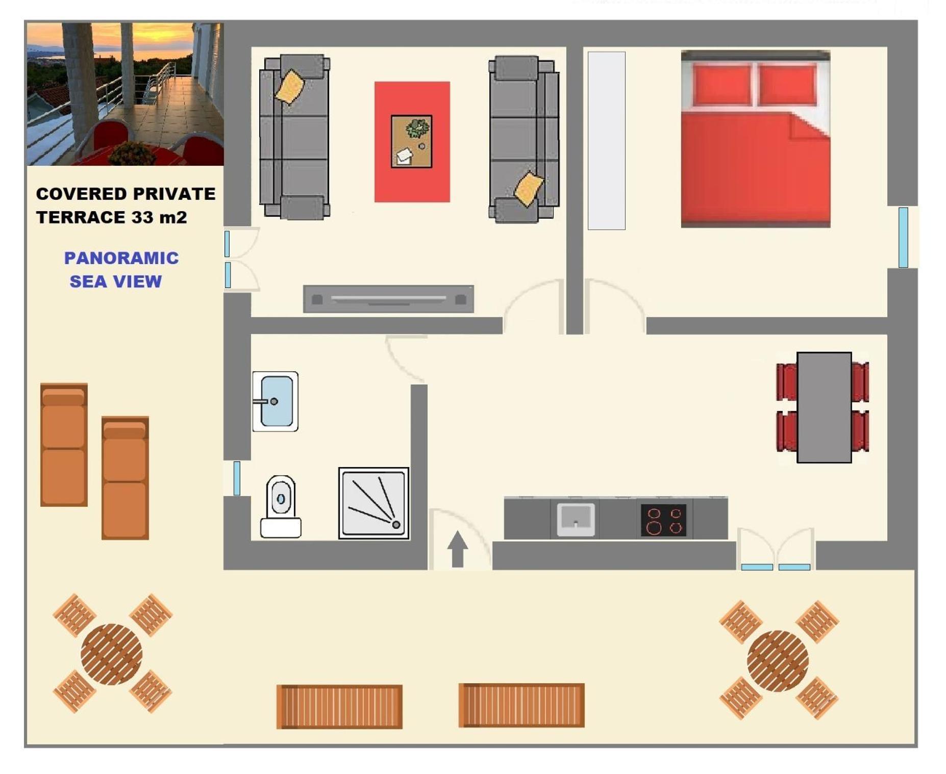 Apartments Kremenici Malinska Εξωτερικό φωτογραφία
